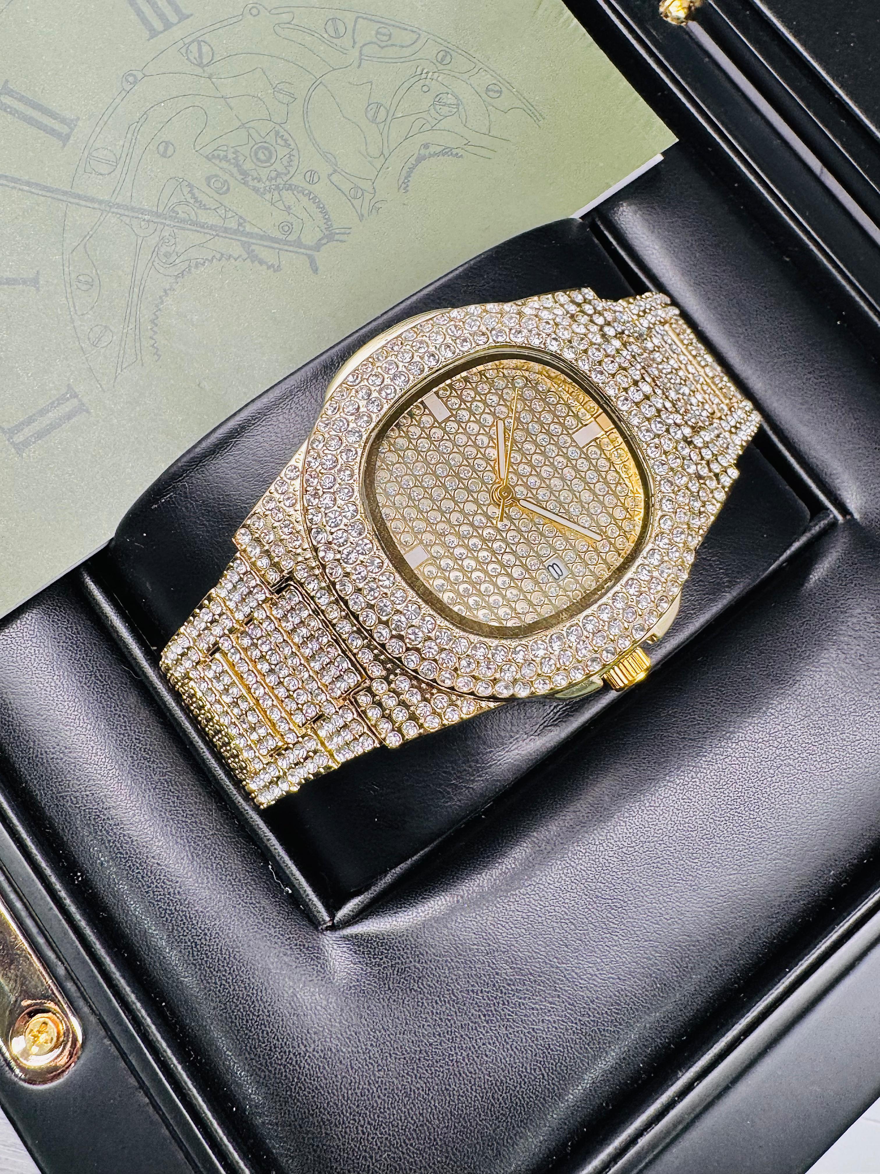 Reloj Cubano de Lujo para Hombre – Estilo Exclusivo que Impone Presencia.